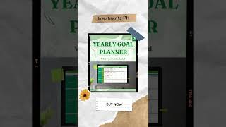 🎯 Achieve Your Dreams with Our Yearly Goal Planner [upl. by Atiekan]