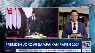 Pidato Penyampaian RUU APBN 2024 Jokowi Usung Dua Metode [upl. by Sitruk357]