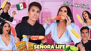 Cooking HOT CHEETO ELOTES with JENNY69  Louies Life [upl. by Nealah]