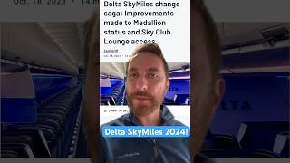 Delta SkyMiles 2034 changes [upl. by Shuman]