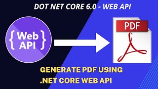 Generate PDF in dot net core web API  Create Invoice PDF in NET CORE 60 Web API [upl. by Denbrook]