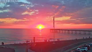 Sunset timelapse 8122 Pacifica Pier [upl. by Kcuhc]