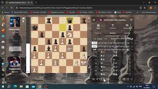 Praggnanandhaa 2757  Fabiano Caruana 2796Grand Chess Tour Romania Chess Classic 2024 [upl. by Ranite206]