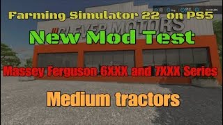 FS22 Massey Ferguson 6xxx And 7xxx Series New Mod for Apr 8 [upl. by Erida]