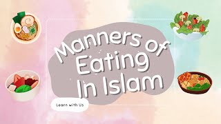 Ghulam Rasool Explains the Easy Islamic Manners of Eating  3D Animation  Kids Land [upl. by Autry]