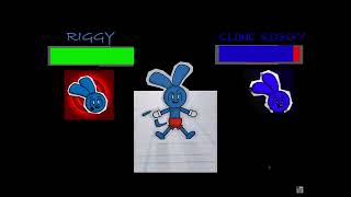 Riggy vs clone riggy combat [upl. by Nilekcaj]