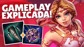 ELA É TOP 5 SMITE DISCORDIA MID [upl. by Enilrem]