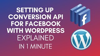 How To Set Up Conversion API For Facebook With Wordpress 2024 [upl. by Bevash]