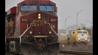 Dorval Railfanning 122823 [upl. by Amiarom]