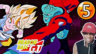 Goku vs Ledgic  Dragonball GT Ep5 Resction [upl. by Jillane]