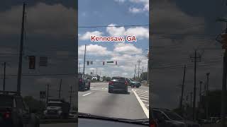 Kennesaw Georgia  Driving Around Kennesaw GA [upl. by Goeselt]