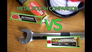 Metal Polish Comparison  T  Cut vs Autosol with Brasso test  ish [upl. by Georgie]