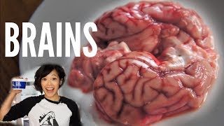 BRAINS TASTE TEST Brains amp Eggs Recipe  Day 5 GUTMAS 2017 [upl. by Attey486]