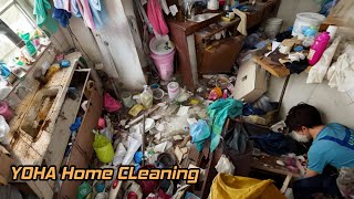 🥴A messy home often signifies discord in family relationships  Cleaning the messiest house ever😱 [upl. by Lean]