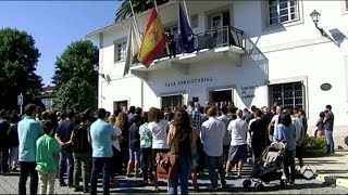 Luto oficial en Carral y minutos de silencio por las seis víctimas mortales en el Rally de A Coruña [upl. by Hull204]