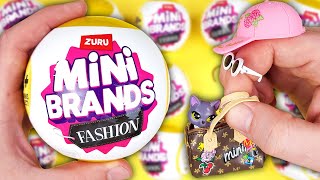 Opening The Series 3 Mini Brands Fashion [upl. by Eirised]