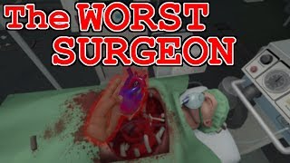 Surgeon Simulator VR  Part 1 Hospital VR gameplay no commentary [upl. by Kcim]