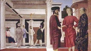 quotLa Flagellationquot de Piero della Francesca  vers 1460 Musée national des Marches Urbino Italie [upl. by Eidaj]