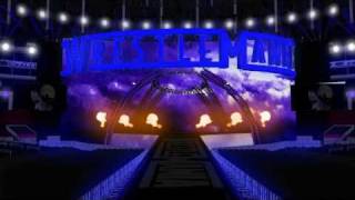 Undertaker Wrestlemania 27 entrance  WCH [upl. by Esorbma]