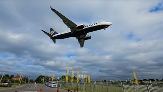 Plane spotting in Manchester  Landings  Punjabi Vlog [upl. by Gibbie275]