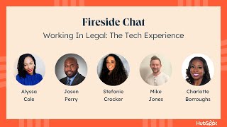 Working in Legal The Tech Experience Fireside Chat [upl. by Hunley]