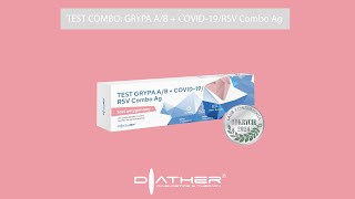 TEST GRYPA AB  COVID19RSV Combo Ag  wykonanie badania [upl. by Nnyletak]