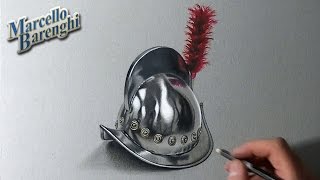 How to draw a 3D helm [upl. by Rap]