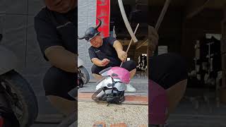 Youve never seen a strong helmet from this Chinese helmet shortvideo [upl. by Payton471]