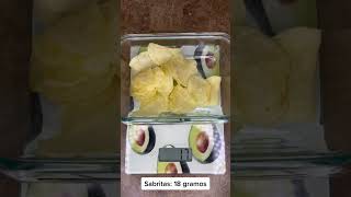 100 CALORÍAS en SNACKS shorts [upl. by Senalda]