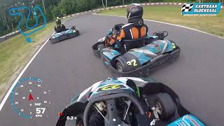 Best karting fight of the day  Kart track Oldenzaal [upl. by Nalyk]