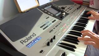 Cover Enjoy the Silence  Depeche Mode sur Roland E80 HD [upl. by Reynold535]