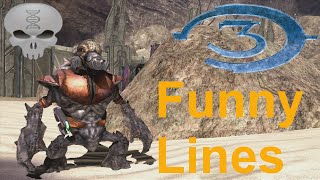 Lines of Halo  Halo 3 Grunts  extras funny dialogue [upl. by Haceber973]