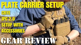 Setting up my plate carrier Crye JPC 20 with accessories [upl. by Jaycee]