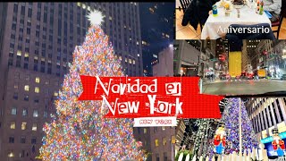 NAVIDAD EN NEW YORK Vamos a ROCKEFELLER CENTER sueño cumplido 😌🇺🇸 [upl. by Wake]