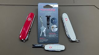 KEYSMART Nano Clip Review The solution to Swiss Army Knife pocket carry [upl. by Koorb147]