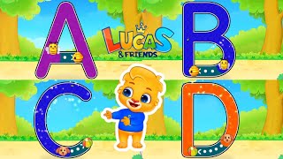 Learn ABC Alphabet with Lucas amp Friends  ABC Alphabet Tracing and Phonics for Kids RV AppStudios [upl. by Tiffany]