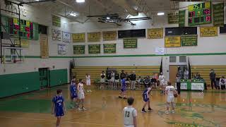 Clinton High School Varsity Boys Basketball Clinton vs Lunenburg 21422 [upl. by Waverly]