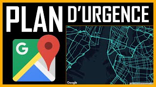 CONSTRUIRE SON PLAN DURGENCE AVEC GOOGLE MAPS [upl. by Enelrahs]