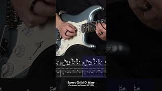 Sweet Child O Mine Tabs [upl. by Ahsenad805]