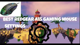 The Best Redgear A15 Gaming Mouse Settings 31 CPS [upl. by Nyliuqcaj]