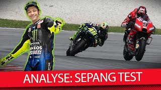 SepangTest Wer war am stärksten  MotoGP 2019 Analyse [upl. by Angeli904]