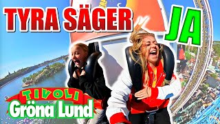 TYRA SÄGER JA PÅ GRÖNA LUND [upl. by Algie]