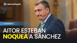 Aitor Esteban noquea a Sánchez con sus críticas a las actividades de Begoña Gómez [upl. by Alica836]