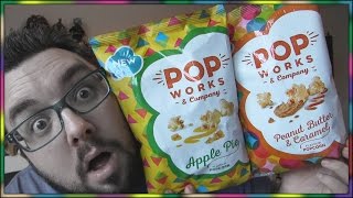 Pop Works Popcorn Review Apple Pie amp Peanut Butter Caramel [upl. by Riatsila696]