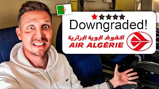 Wild Ride Air Algeria DOWNGRADED me to ECONOMY CLASS [upl. by Aig95]