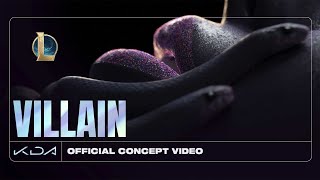 KDA  VILLAIN ft Madison Beer and Kim Petras Official Concept Video  Starring Evelynn [upl. by Skcirdnek]