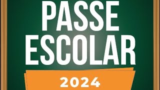 Passe Escolar 2024 [upl. by Blandina]