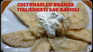 Coltunasi Raviolicu branza ravioli with cheese [upl. by Tommy420]