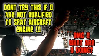 AIRCRAFT ENGINE START UP EPIC AIRCRAFT SOUND [upl. by Omiseno]