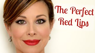 16 Best Red Lipstick Picks Compilation  Classic and Flattering Red Lip Colors [upl. by Ewan409]